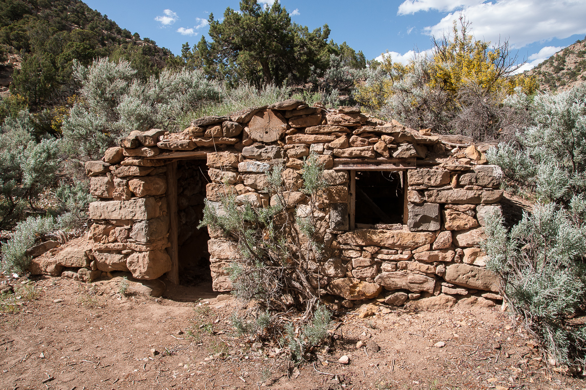 Steinhaus im Thompson Canyon