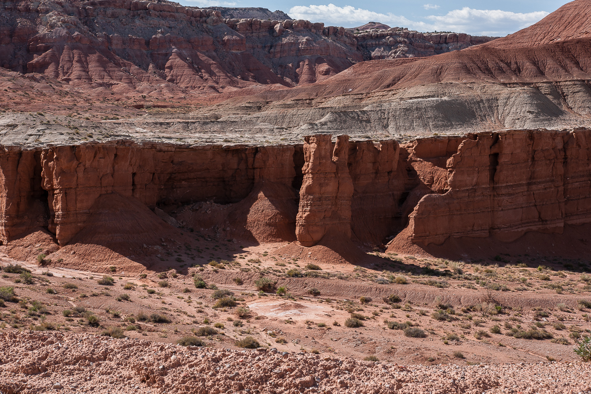 Red Desert Cliffs