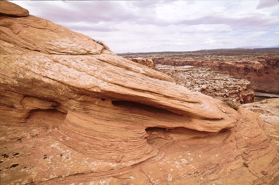 Am Weg zum Five Opening Arch, Windschichtung