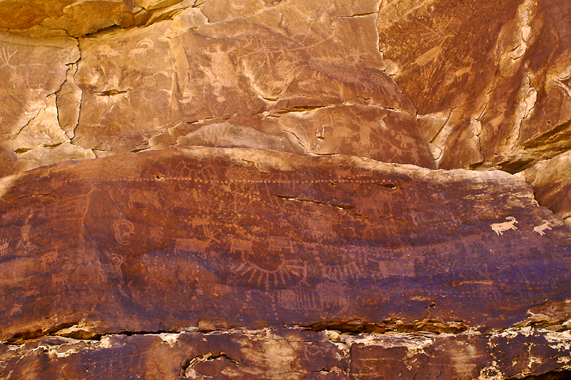 Tusher Canyon Pictograph