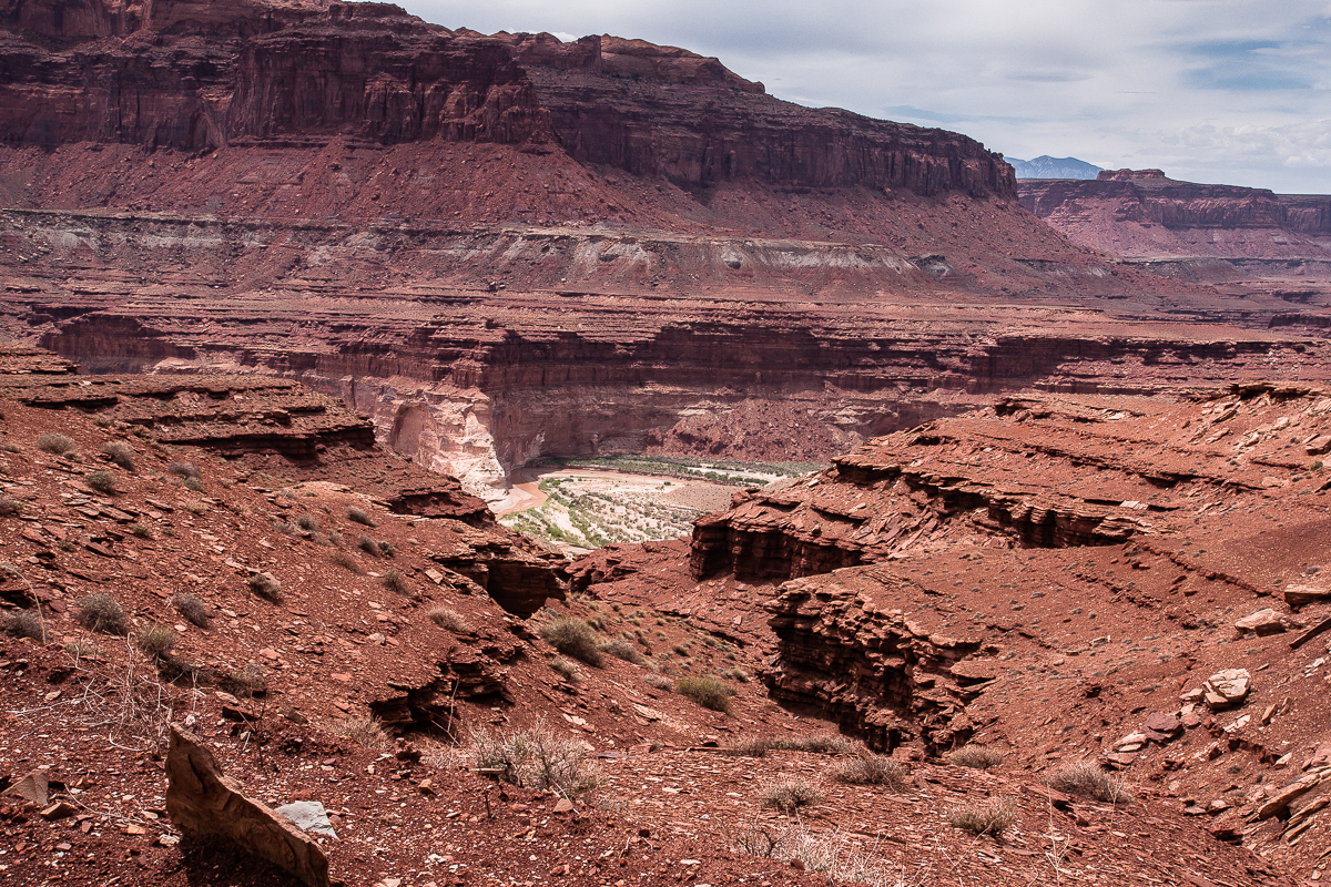 Dirty Devil River canyon