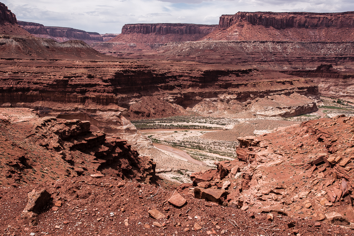 Dirty Devil River Canyon und Poison Spring Canyon