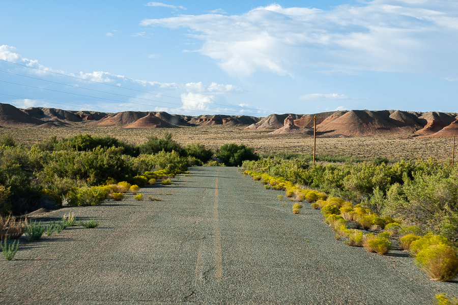 Old Hwy 24 nördlich von Hanksville