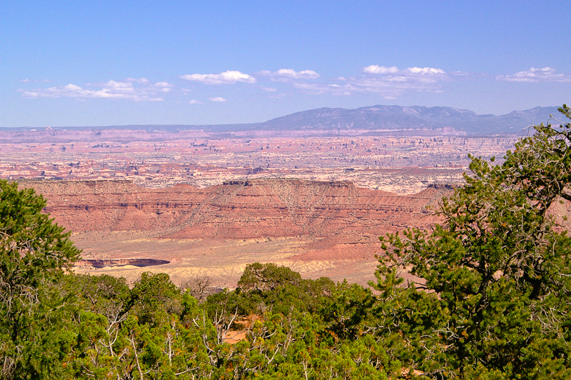 Maze, Needles und Abajo Mountains