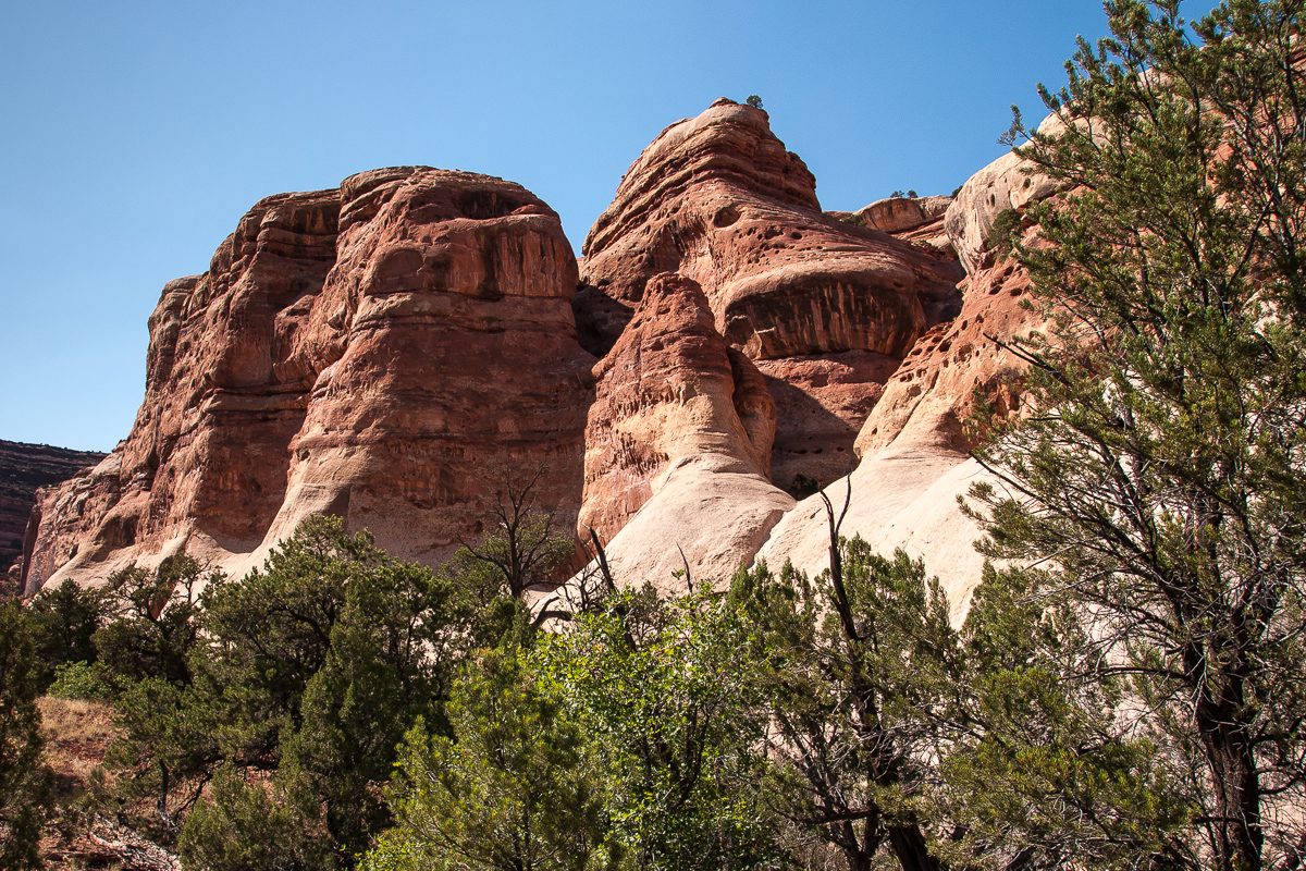 Westlicher Seitenarm des Davis Canyons