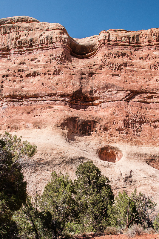 Westlicher Seitenarm des Davis Canyons