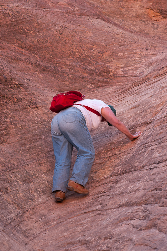 Westlicher Seitenarm des Davis Canyons