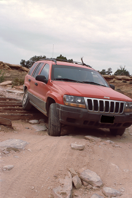 in Richtung Elephant Canyon