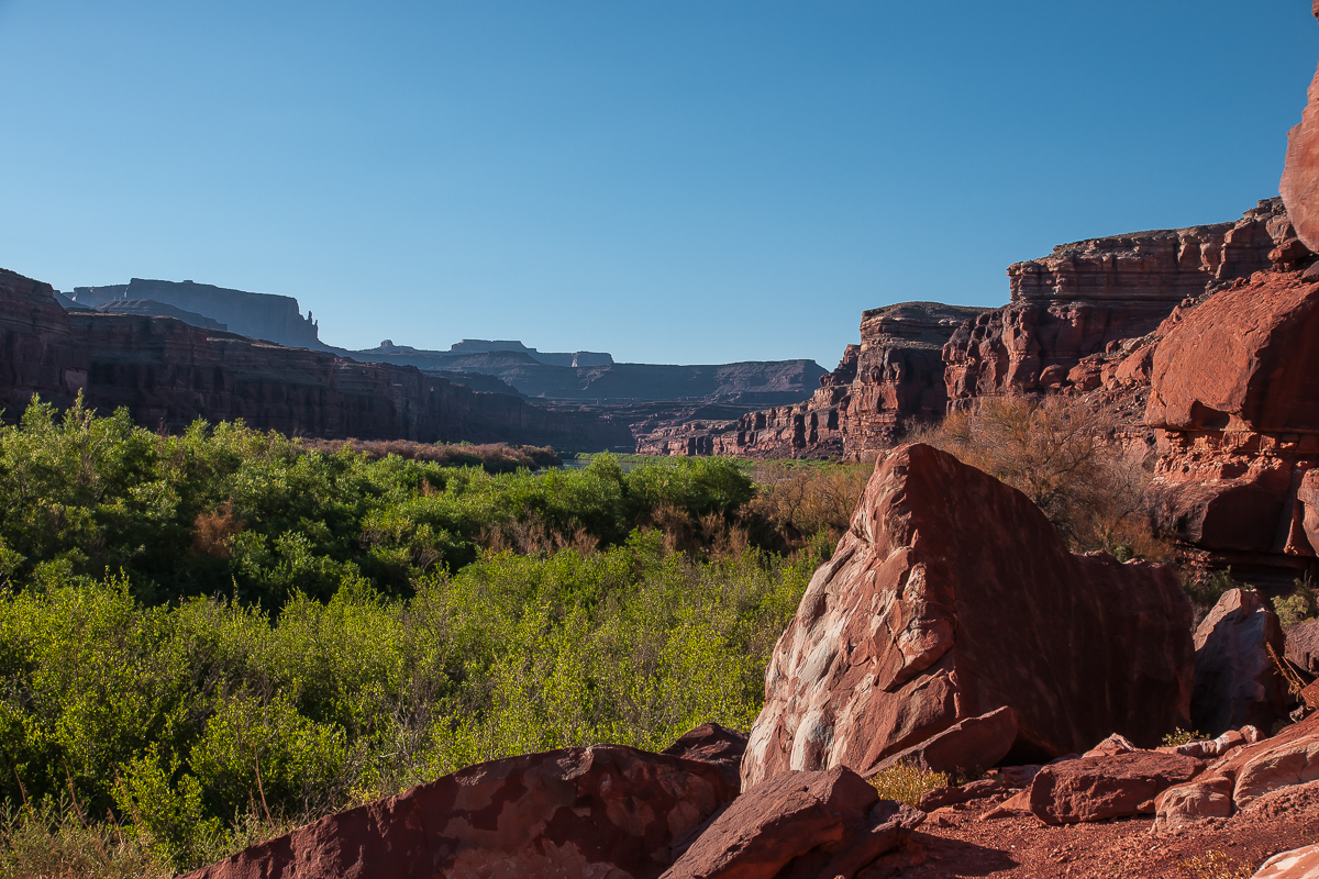 Colorado River Canyon auf Höhe des Lockhart Canyons