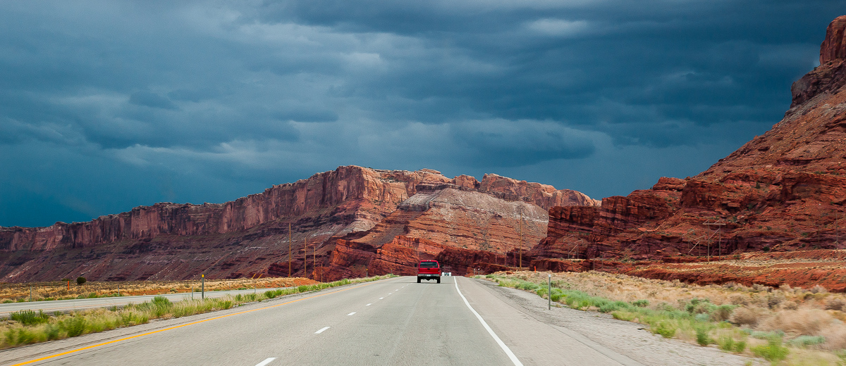 Moab Fault, Little Valley und US 191