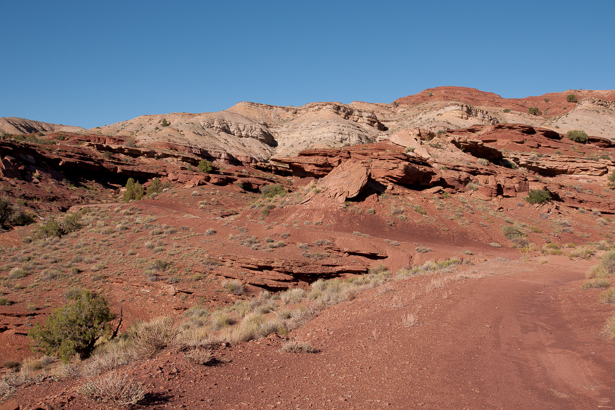 Mining Road zum Farnsworth Canyon