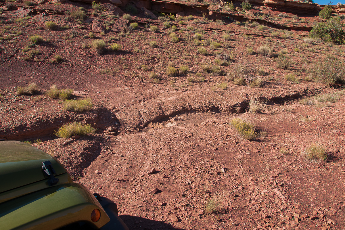 Mining Road zum Farnsworth Canyon