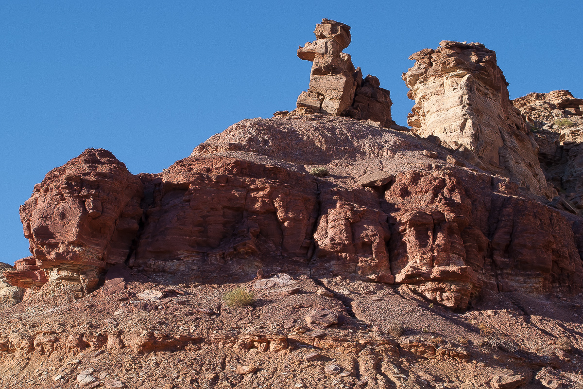 Auf dem Weg zum Farnsworth Canyon