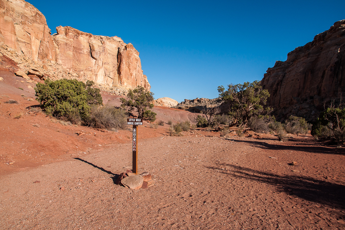 Little Wild Horse Canyon